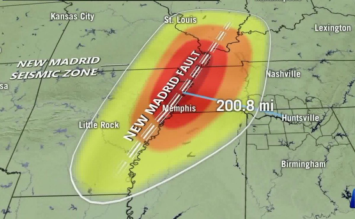 mississippi fault line map The New Madrid Fault Arcgis Storymaps mississippi fault line map
