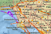 los angeles california fault line map Los Angeles California Fault Lines los angeles california fault line map
