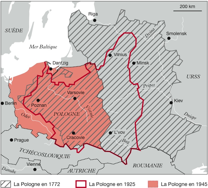 La Frontière Germano Polonaise Entre 1939 Et 1990 Arcgis