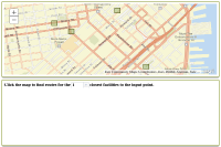 View Find closest facilities sample in sandbox