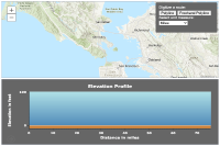 View ElevationProfile widget - user-specified input geometry sample in sandbox