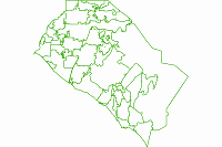 Map of Orange county California cities
