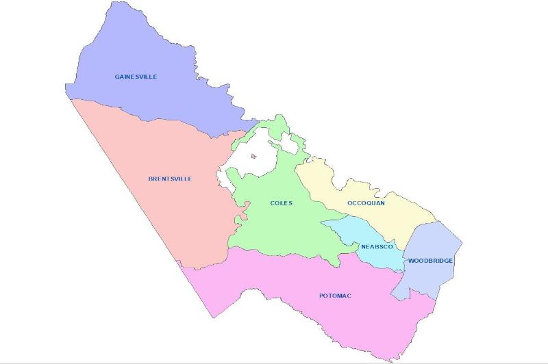 Prince William County Va Gis Magisterial Districts | Gis Data Portal For Prince William County, Virginia