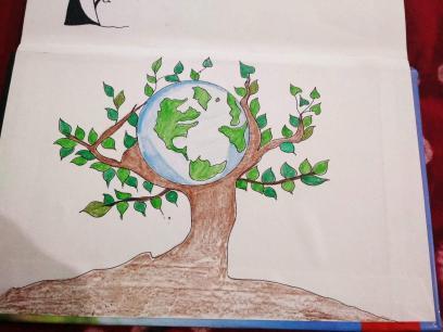 Earth Day Poster || Save Earth Poster Making || World Earth Day Drawing For  Competition.. - YouTube | Earth day drawing, Save earth drawing, Earth  drawings