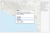 View Identity Manager with info persisted client side sample in sandbox