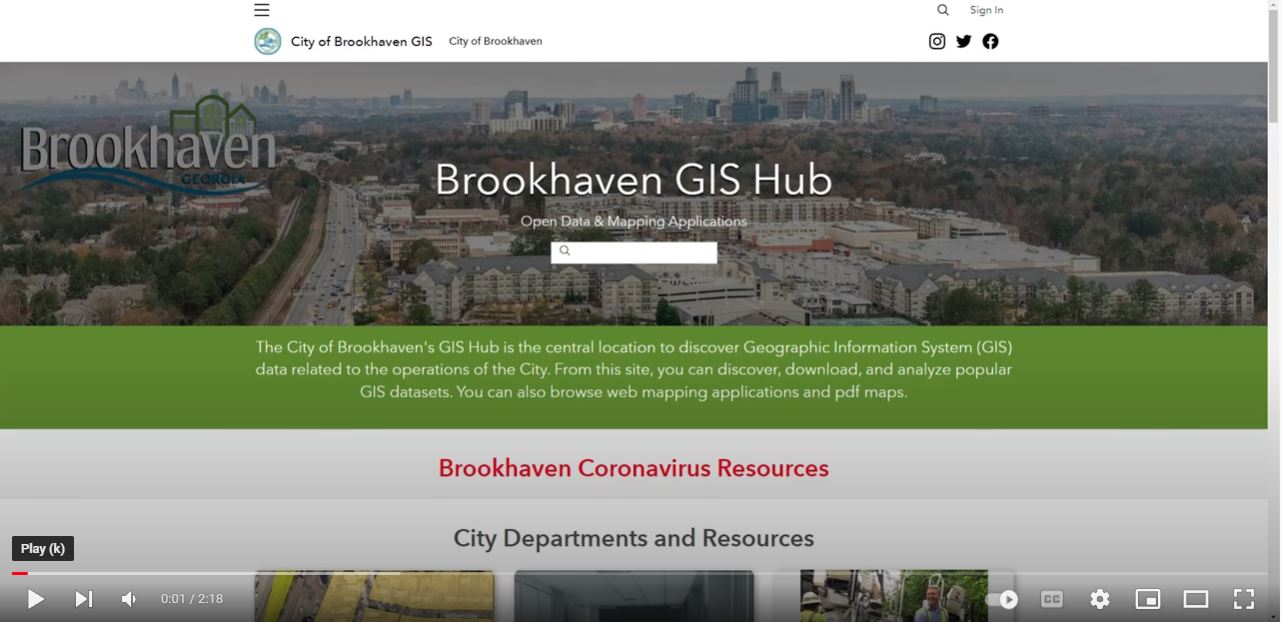 Brookhaven launches GIS Open Data site for public use