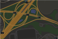 OSM Navigation:Dark