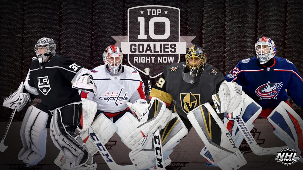 TOP 10 NHL GOALIES 2018-2019 - ArcGIS 