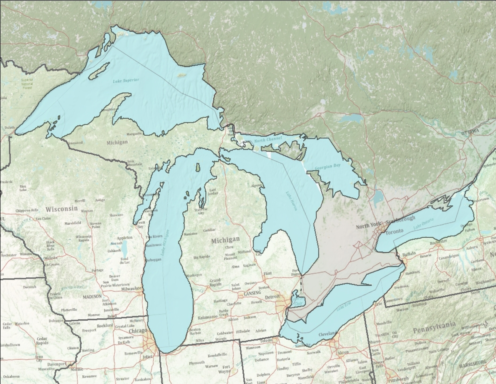 Colonial campingvogn fordomme The Great Lakes - ArcGIS StoryMaps