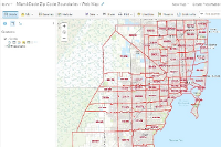 miami dade zip code map Miami Dade Zip Code Boundaries Web App miami dade zip code map