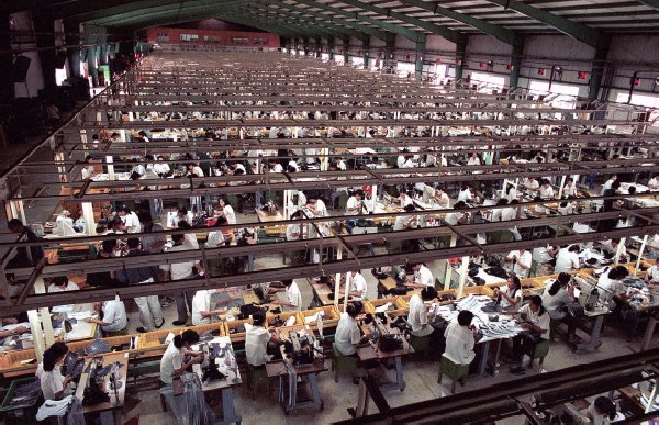 nike production factories