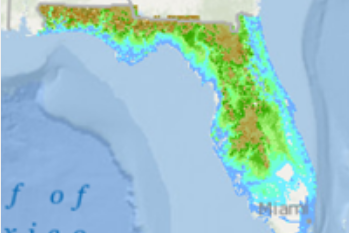 Elevations Contours And Depression Florida Department Of