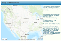 View Drag and drop to display data sample in sandbox