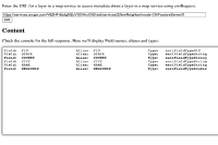 View Request layer info sample in sandbox