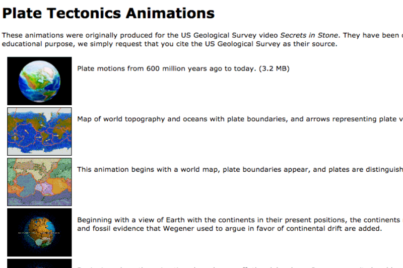 Plate Tectonic Animations | ArcGIS Hub
