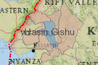 Uasin Gishu County Map