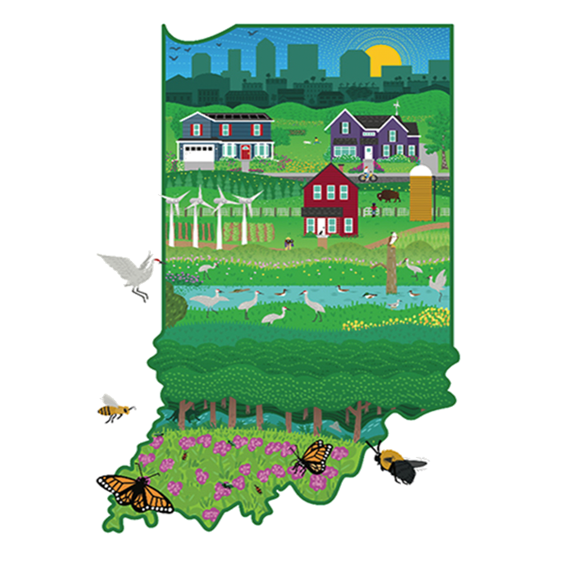 Indiana Green City Mapper