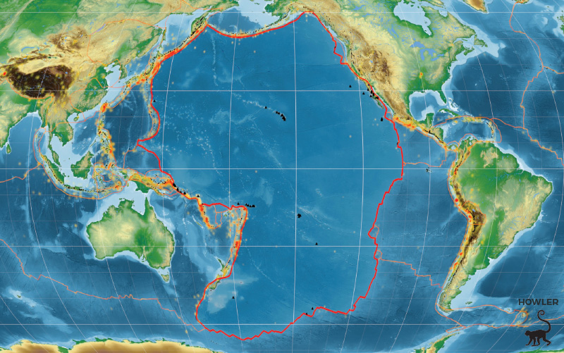 Earthquakes Volcanoes And The Ring Of Fire