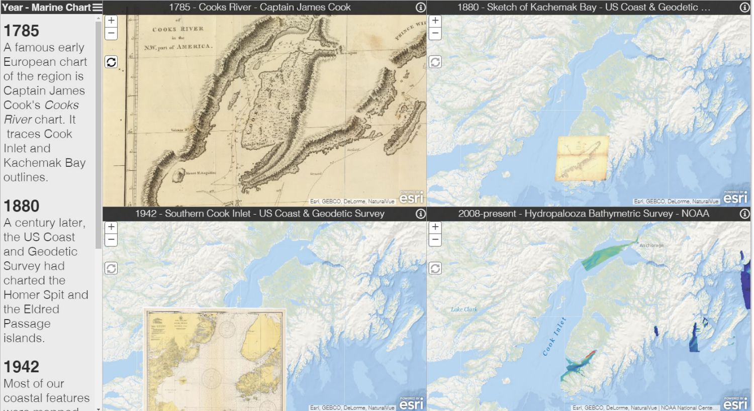 Kachemak Bay Depth Chart