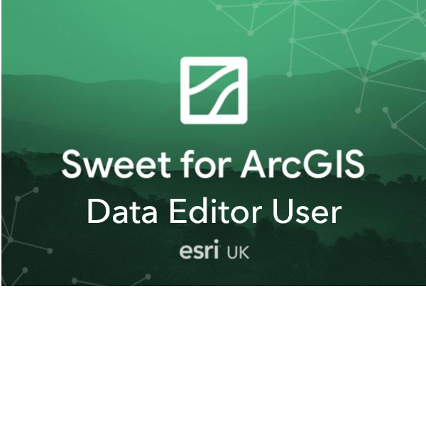 Sweet for ArcGIS Enterprise Data Editor User