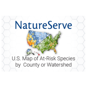 NatureServe U.S. Map of At-Risk Species by County or Watershed